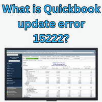 What is Quickbook update error 15222